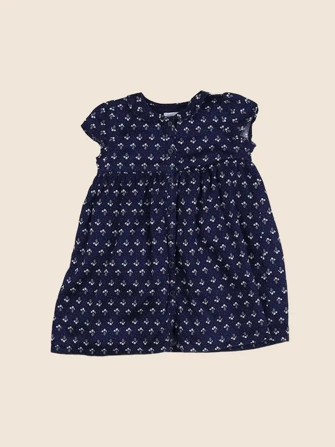 Boutchou - robe bleu - 12 mois