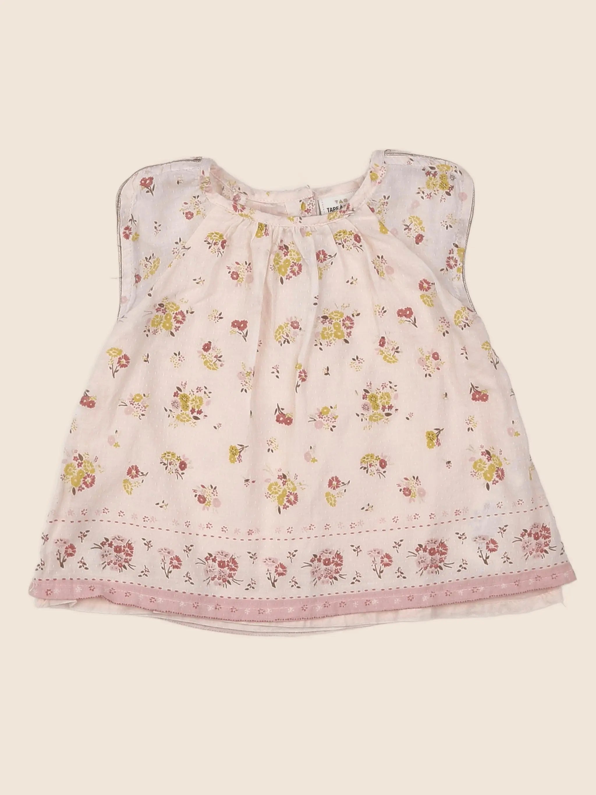 Tape à l'oeil - robe rose - 3 mois