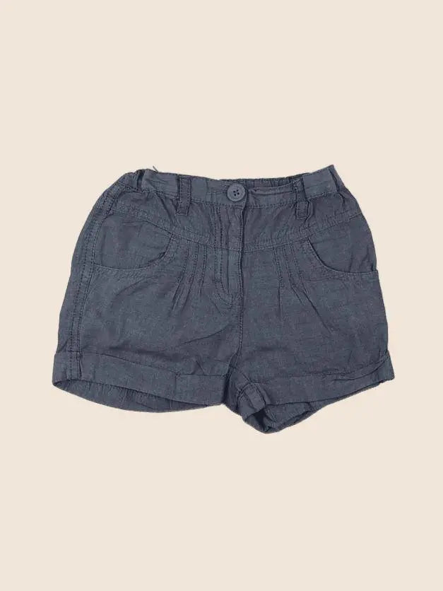 La Redoute - short bleu - 18 mois