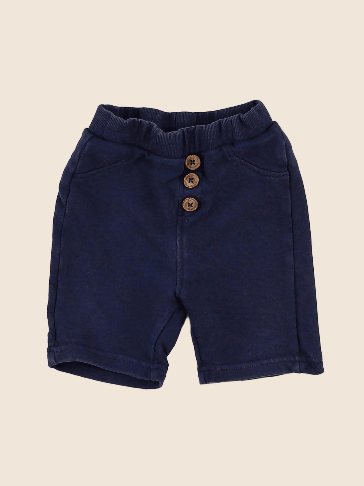 Tape à l'oeil - short bleu - 12 mois