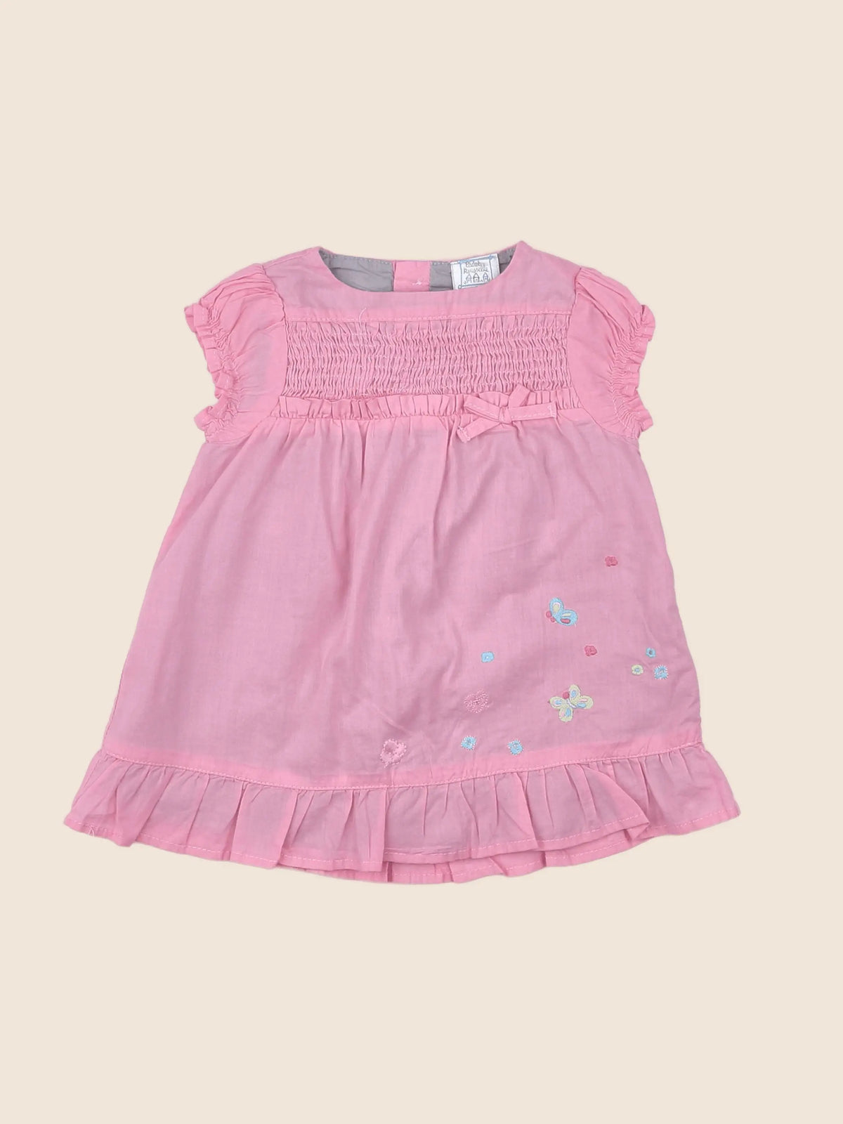 Cadet Rousselle - robe rose - 6 mois