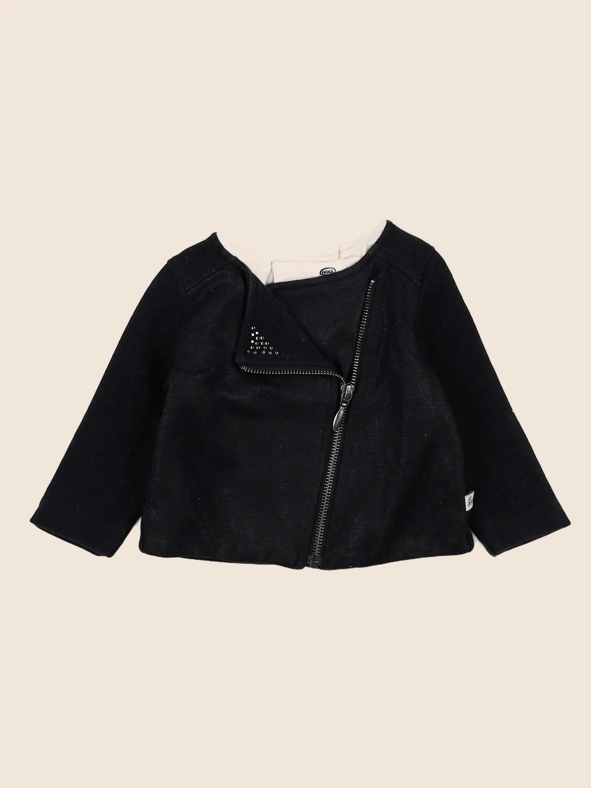 IKKS - veste noir - 12 mois