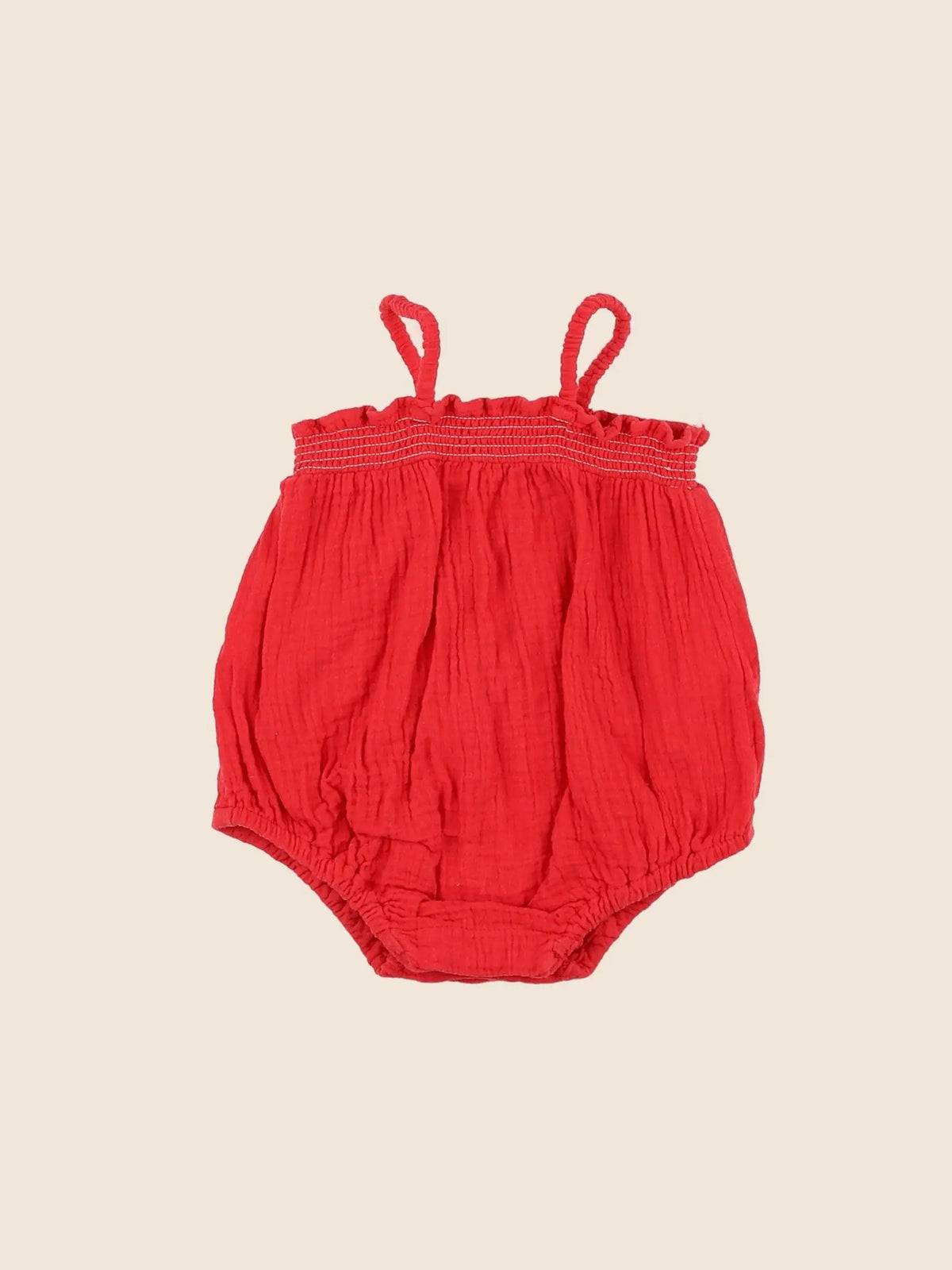 Boutchou - combinaison rouge - 3 mois