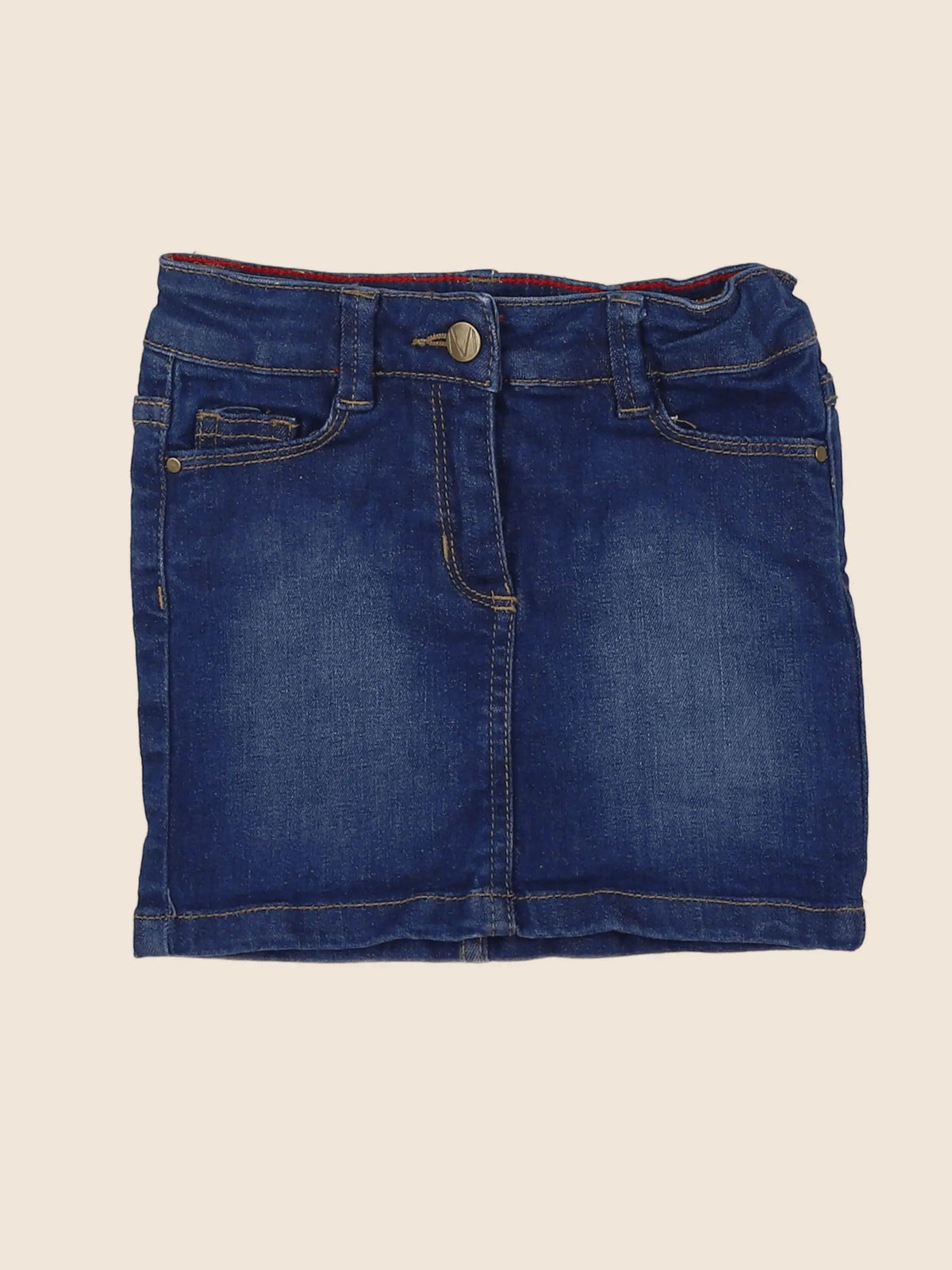 Monoprix - jupe bleu - 3 ans