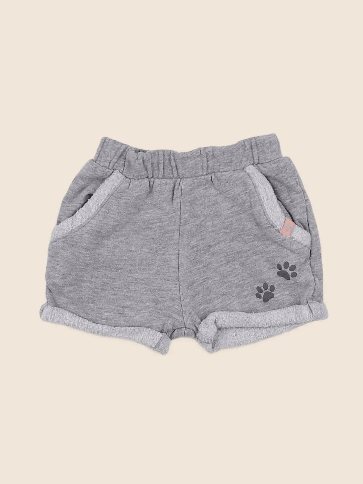 Vertbaudet - short gris - 3 mois