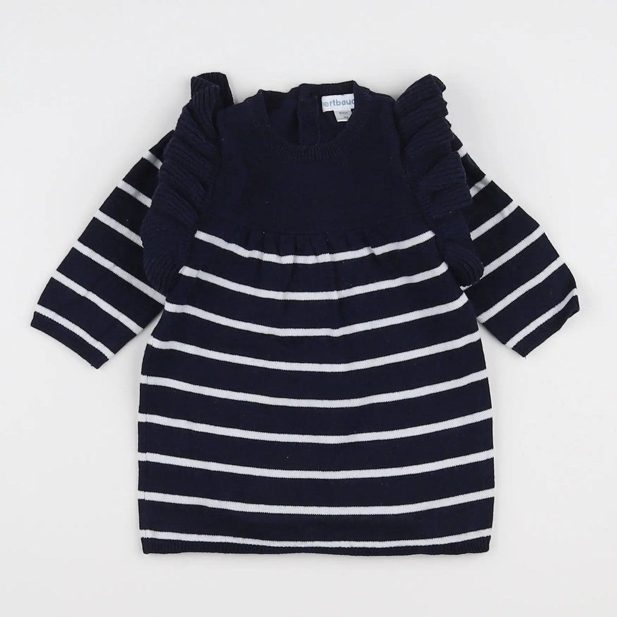 Vertbaudet - robe bleu - 3 mois