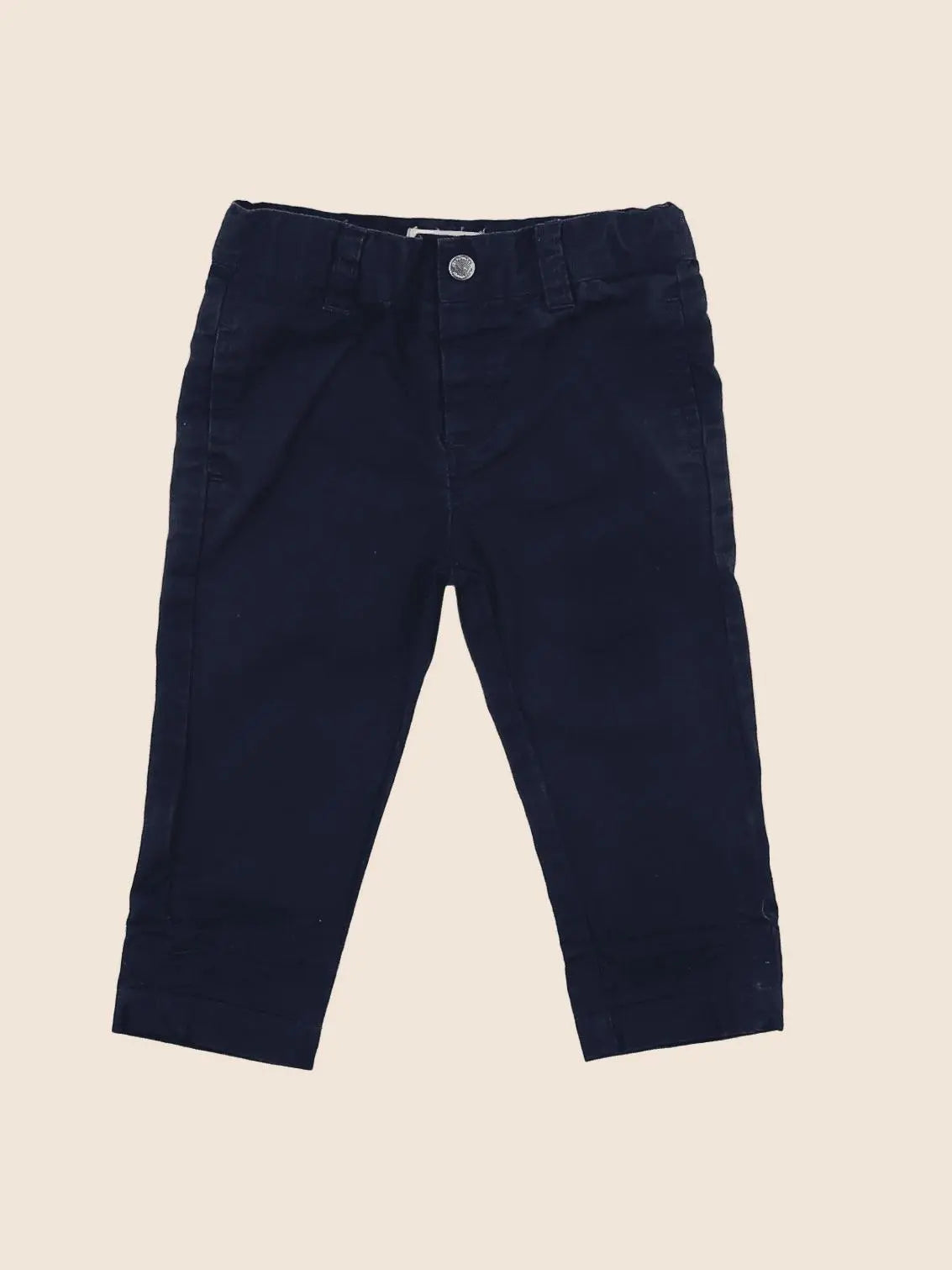 Vertbaudet - pantalon bleu - 6 mois