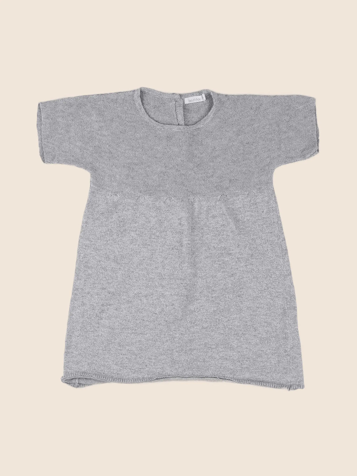 Boutchou - robe gris, argent - 18 mois