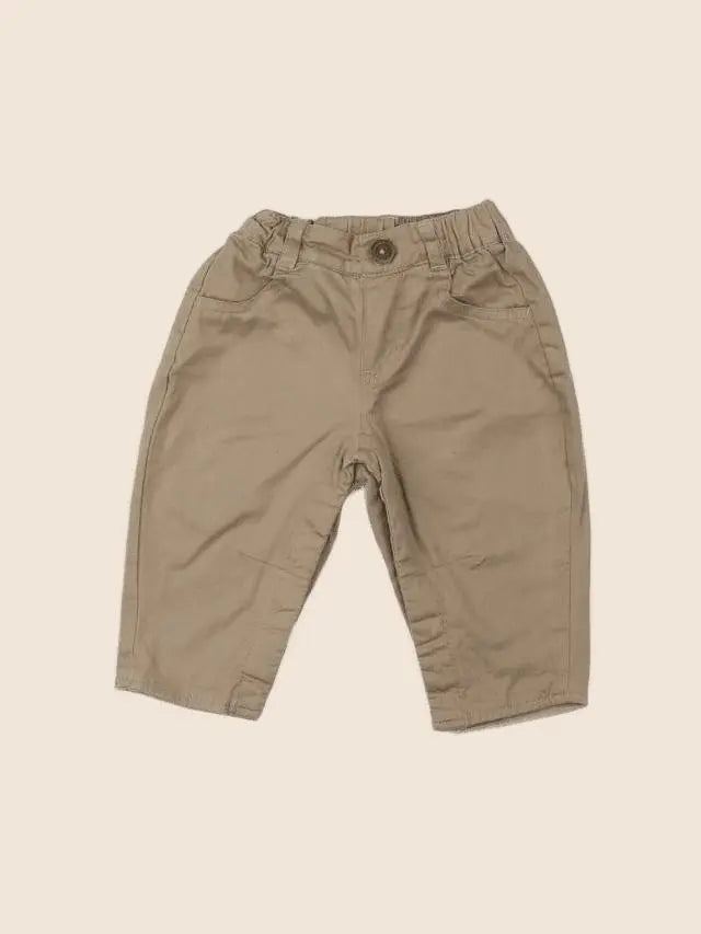 Vertbaudet - pantalon marron - 3 mois