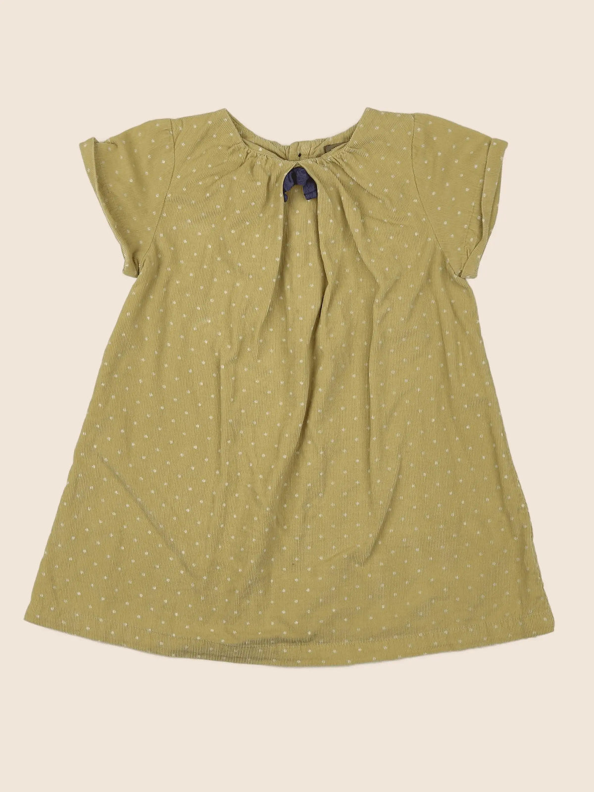 Boutchou - robe jaune, bleu - 18 mois