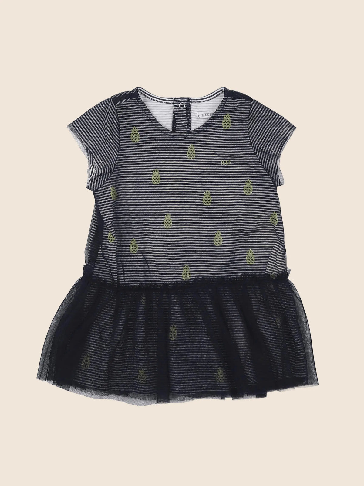 IKKS - robe bleu - 18 mois