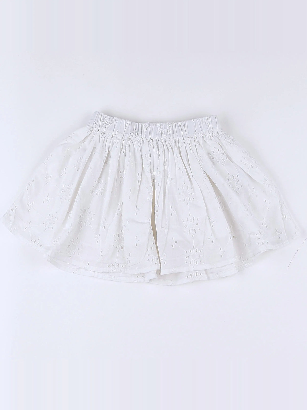 Vertbaudet - jupe blanc - 2 ans