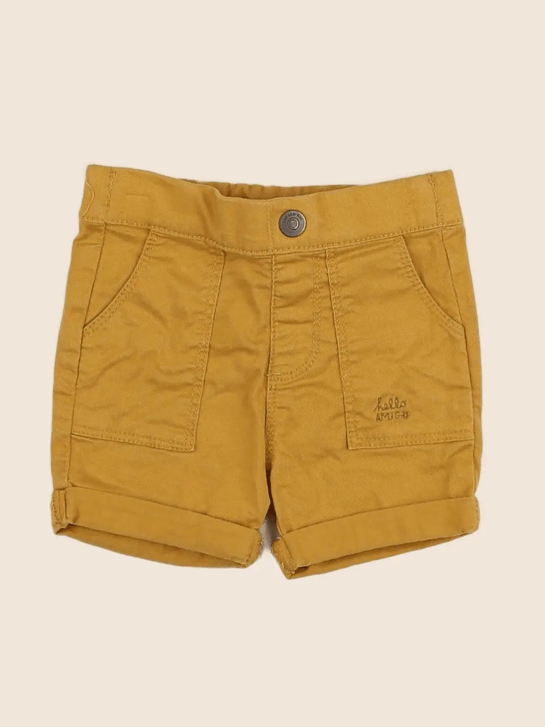 Tape à l'oeil - short jaune - 3 mois