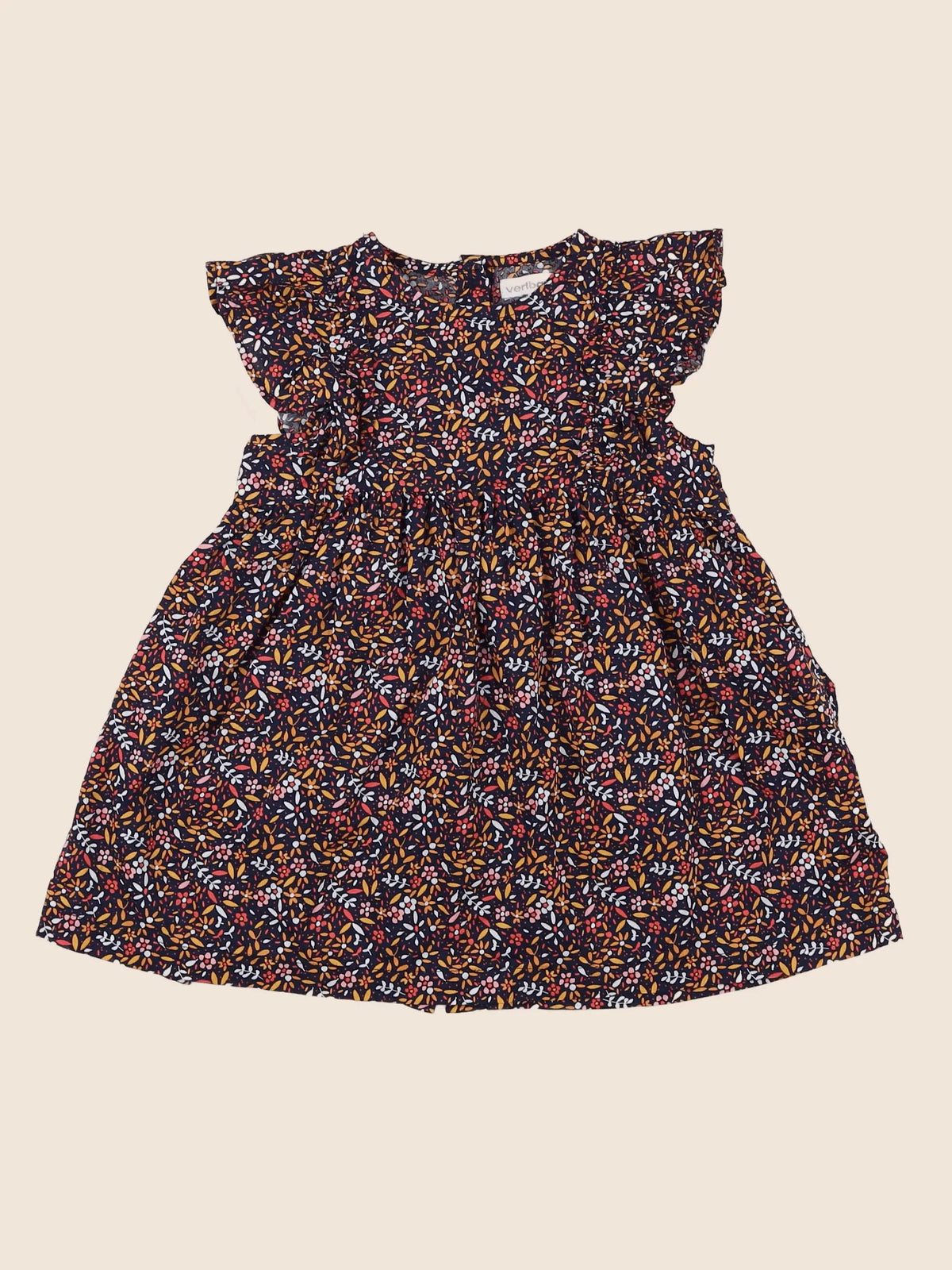 Vertbaudet - robe multicolore - 18 mois