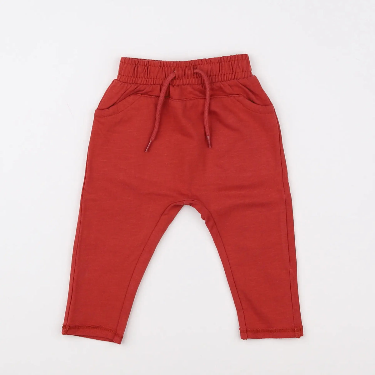 Vertbaudet - jogging rouge - 3 mois