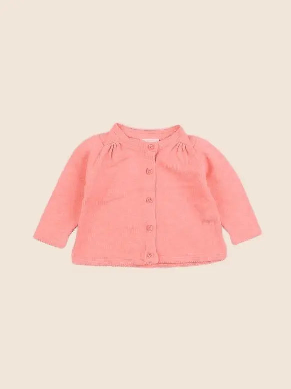 Tape à l'oeil - gilet rose fluo - 3 mois