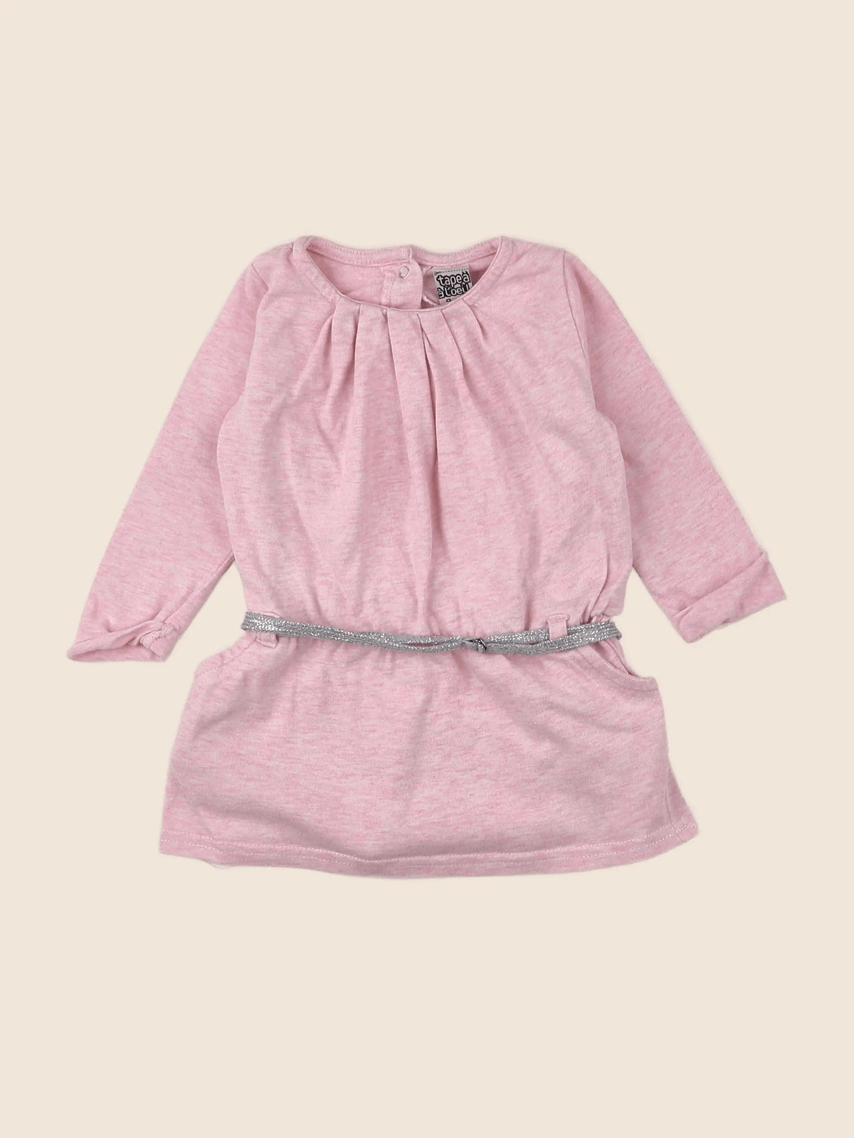 Tape à l'oeil - robe rose - 9 mois