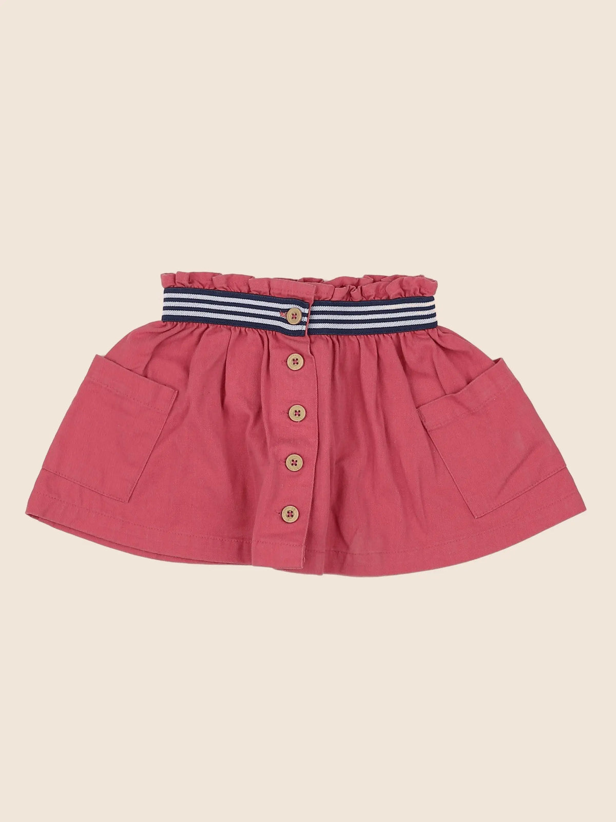 Vertbaudet - jupe rose, bleu - 18 mois