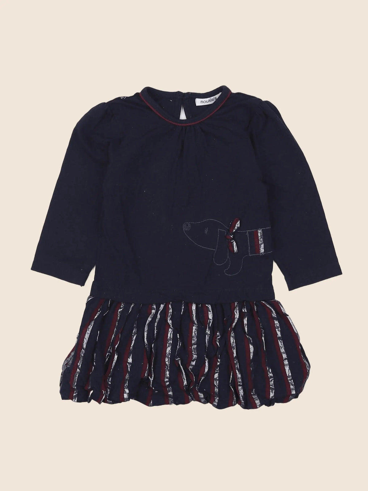 Noukie's - robe bleu - 12 mois