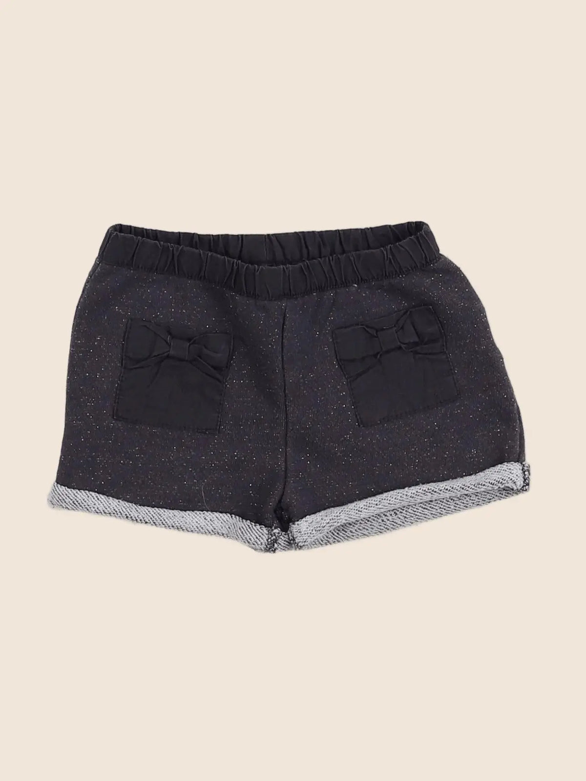 Vertbaudet - short gris, or - 12 mois