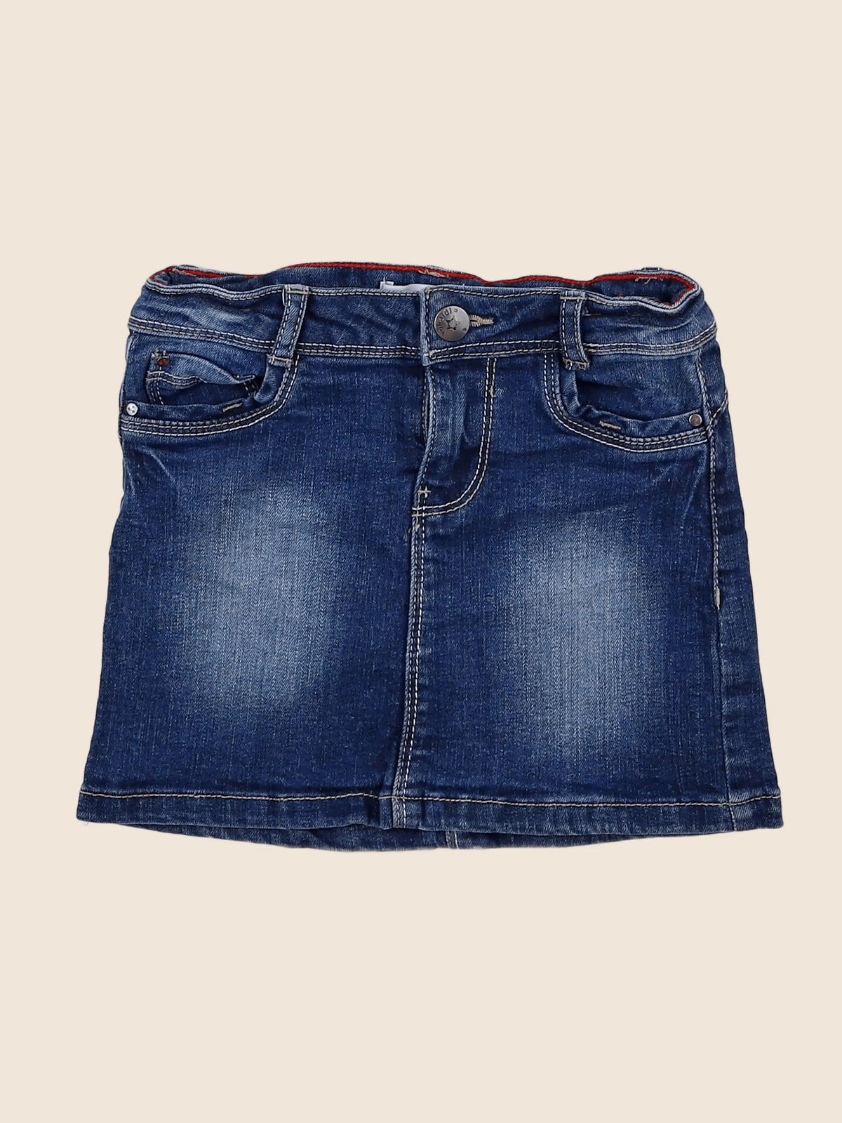 Okaidi - jupe bleu - 4 ans