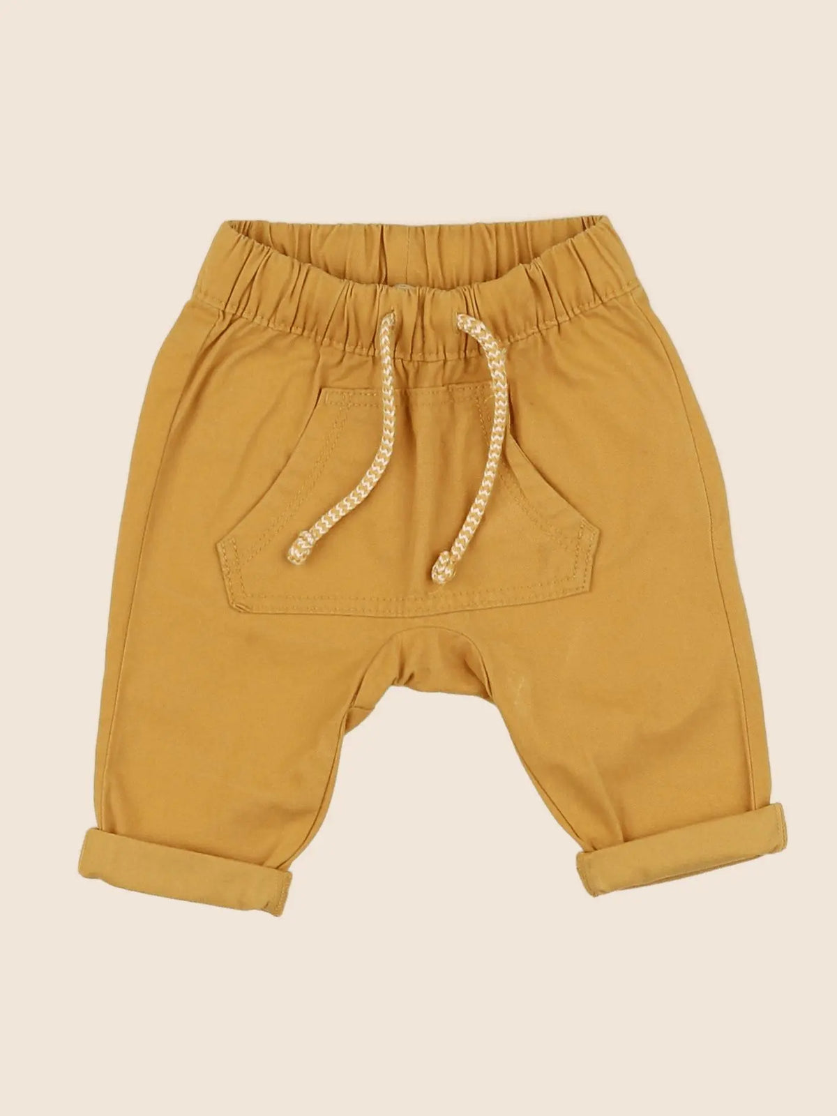 Tape à l'oeil - pantalon jaune - 3 mois