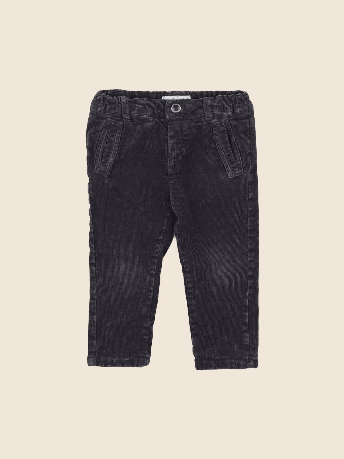 Vertbaudet - pantalon gris - 9 mois