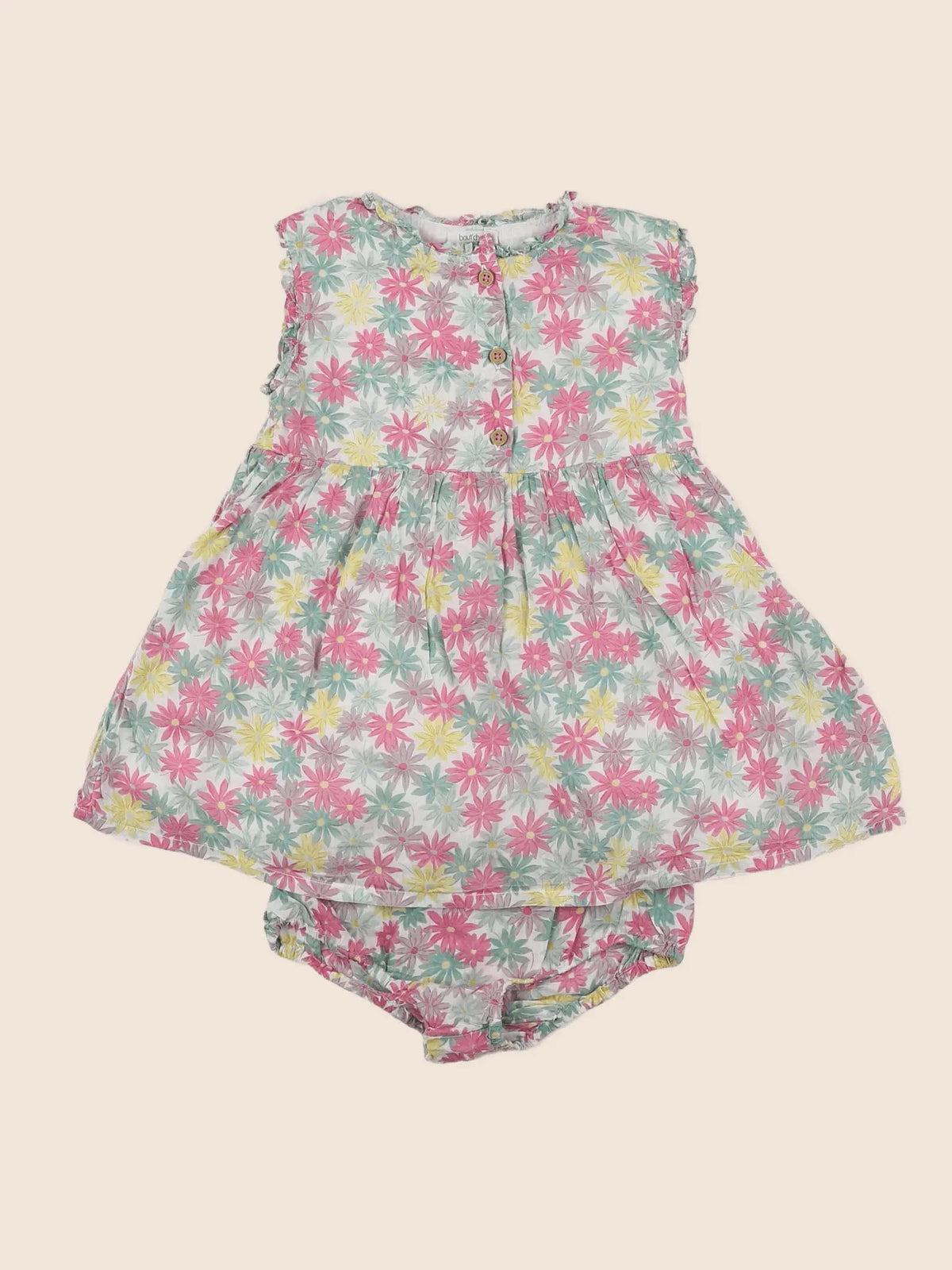 Boutchou - robe multicolore - 18 mois