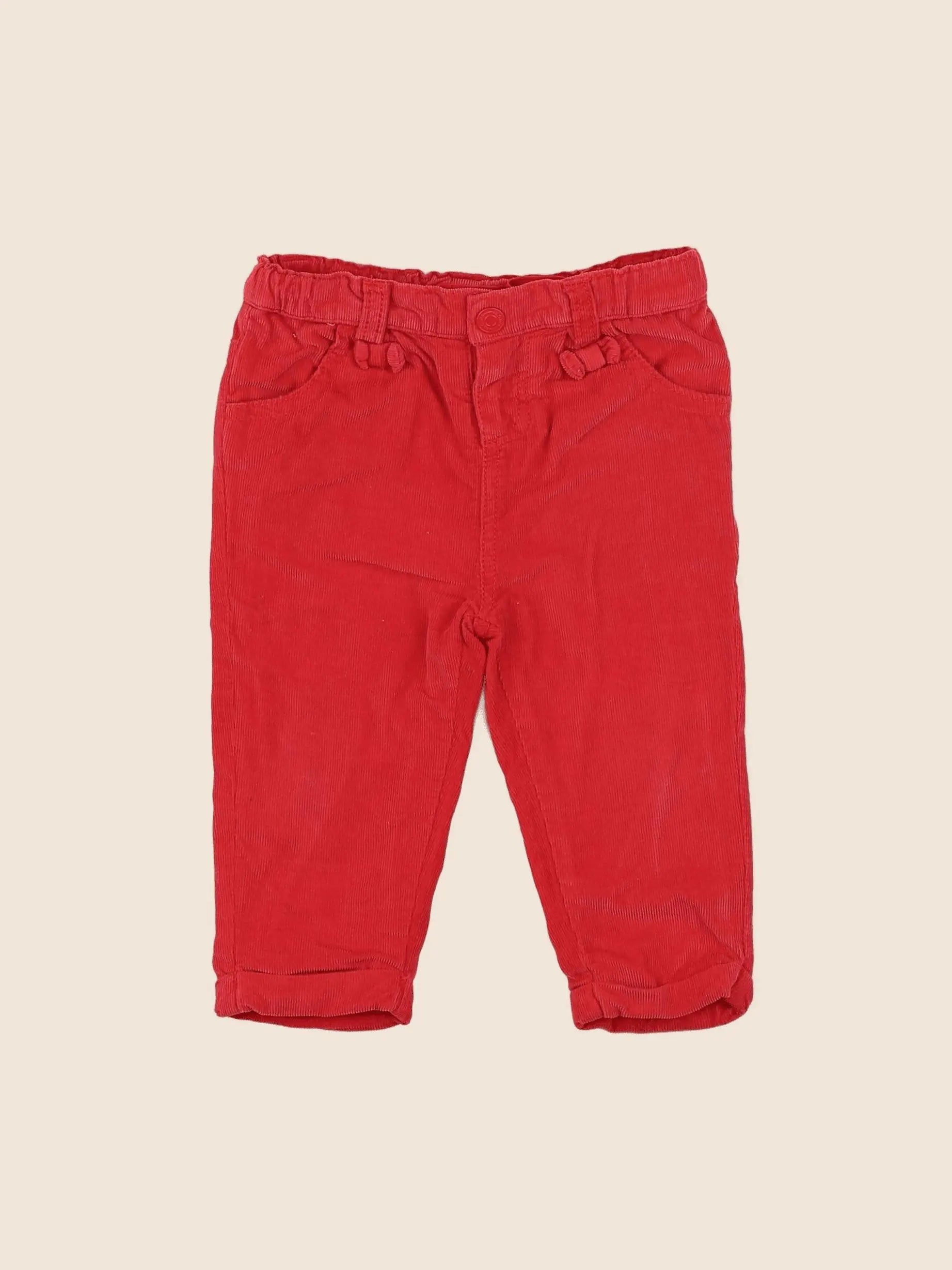 Cadet Rousselle - pantalon rose - 12 mois