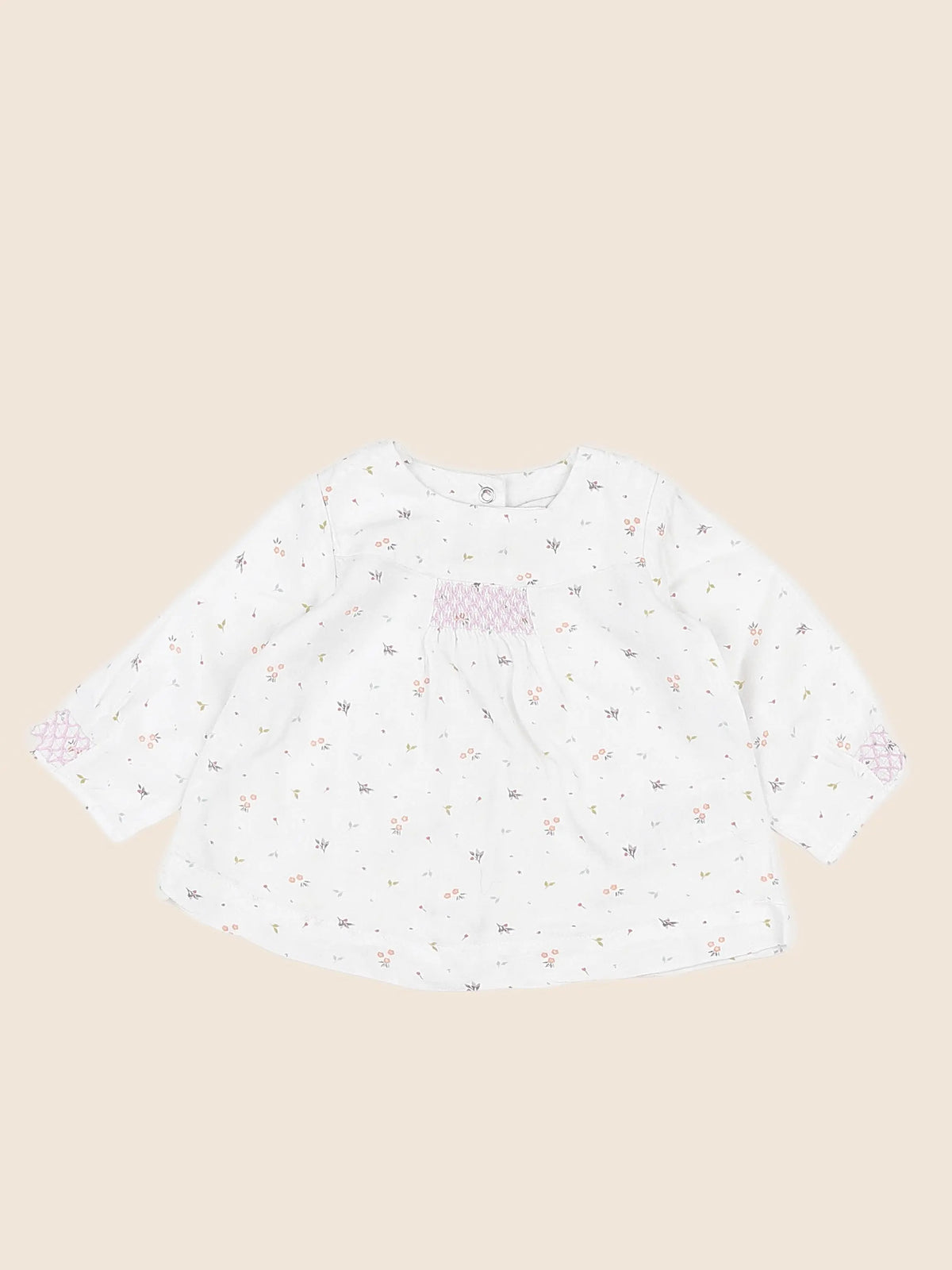 Vertbaudet - blouse multicolore - 3 mois