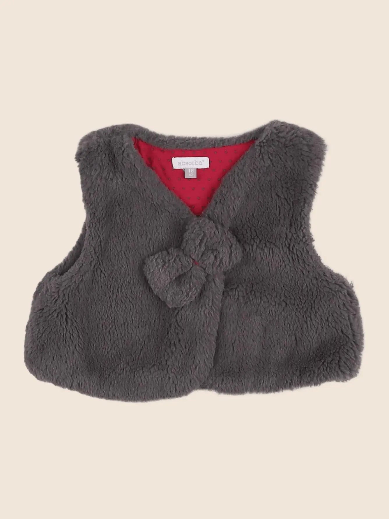 Absorba - gilet marron - 18 mois