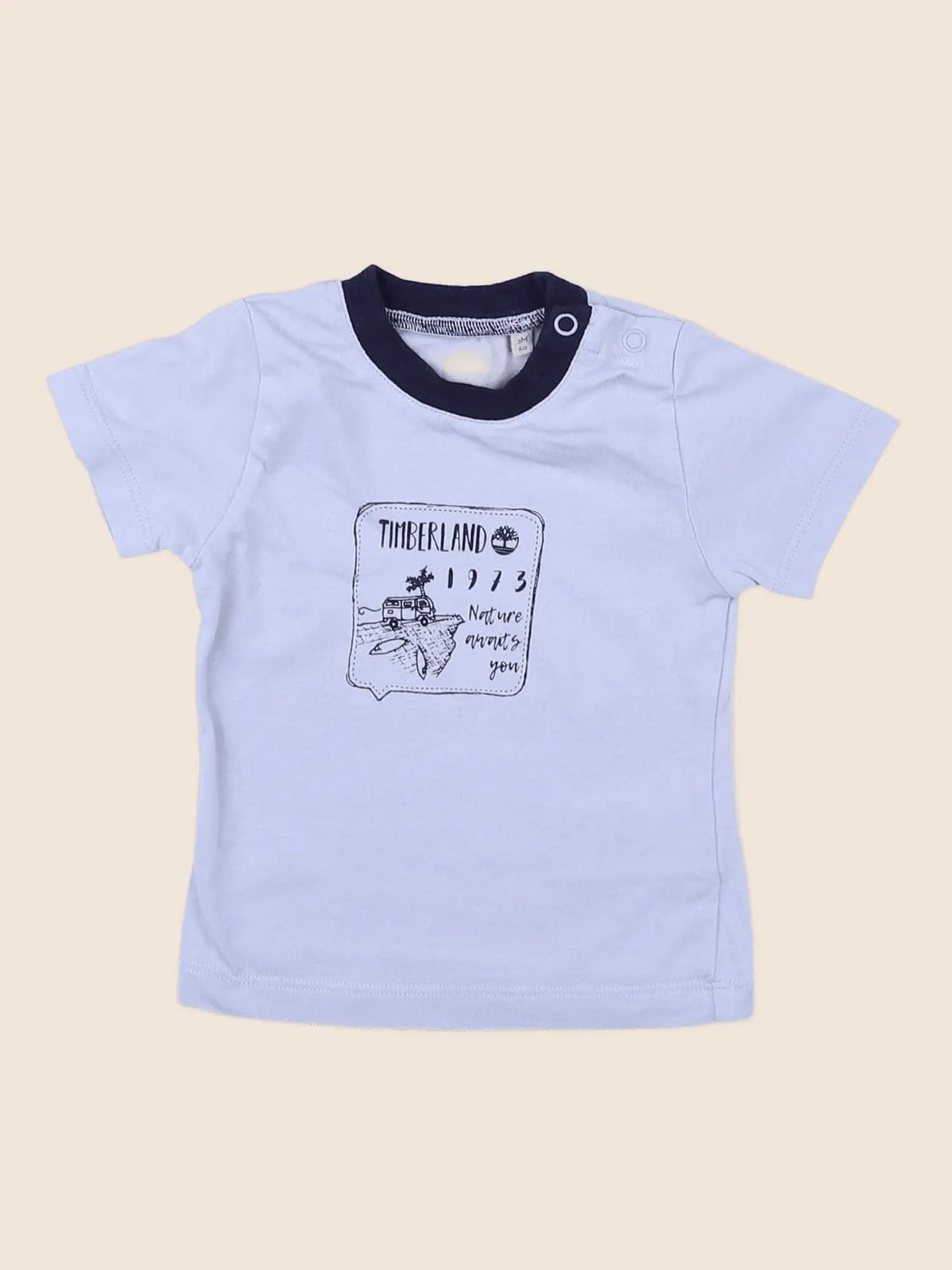Timberland - tee-shirt bleu - 3 mois