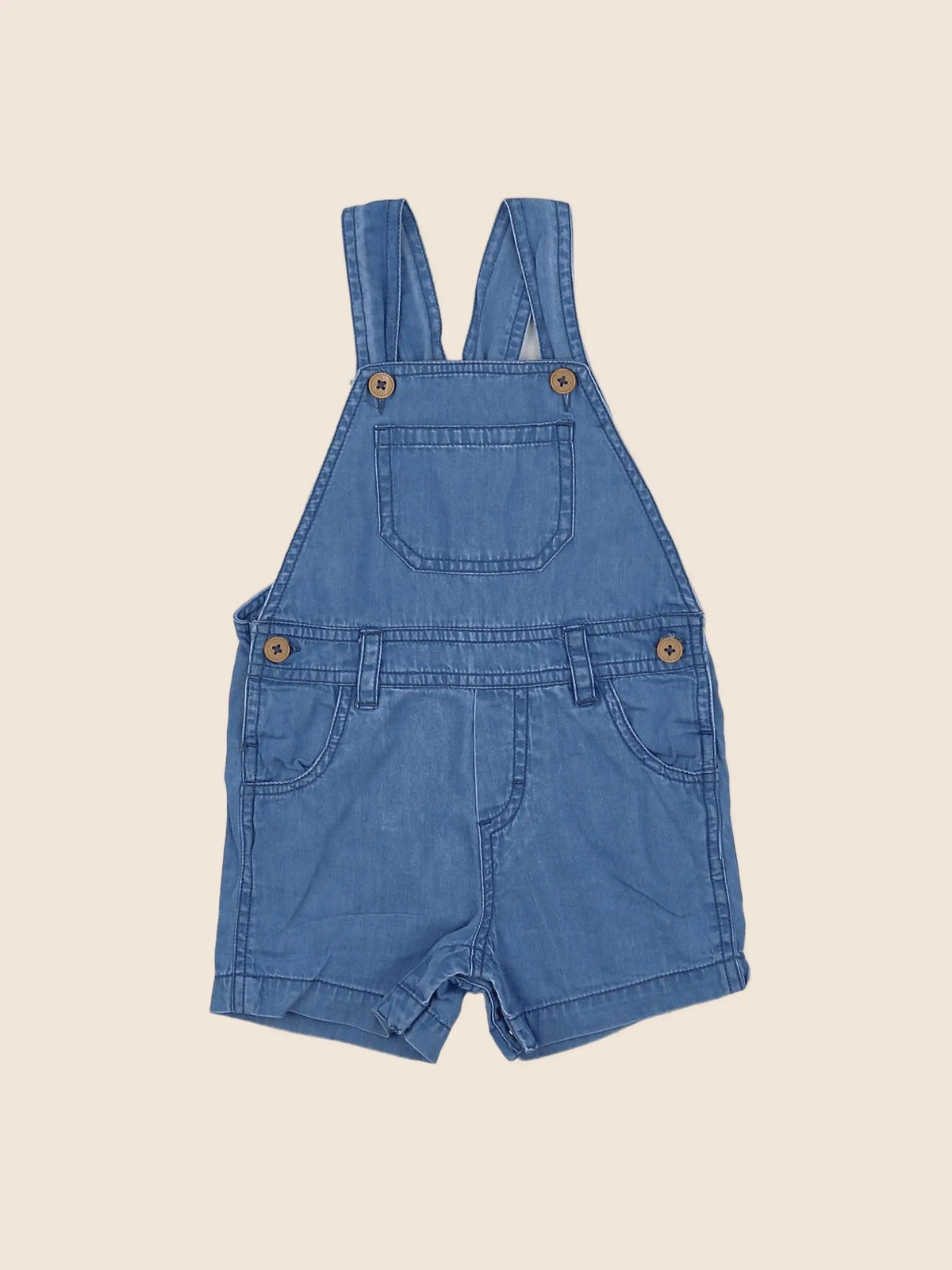 Boutchou - salopette bleu - 12 mois