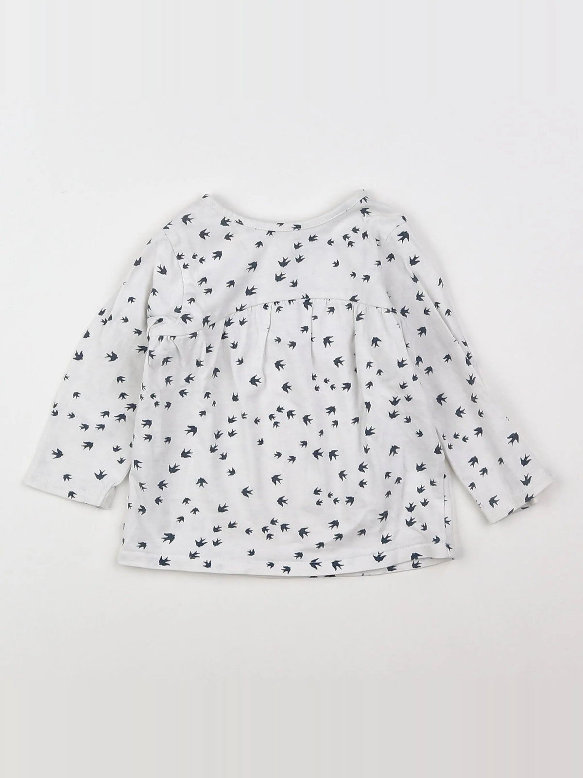 Vertbaudet - tee-shirt blanc - 9 mois