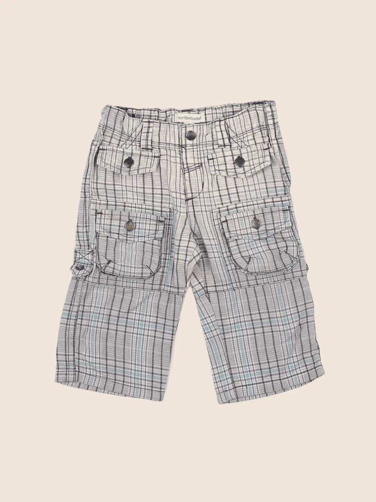Vertbaudet - pantalon gris - 9 mois
