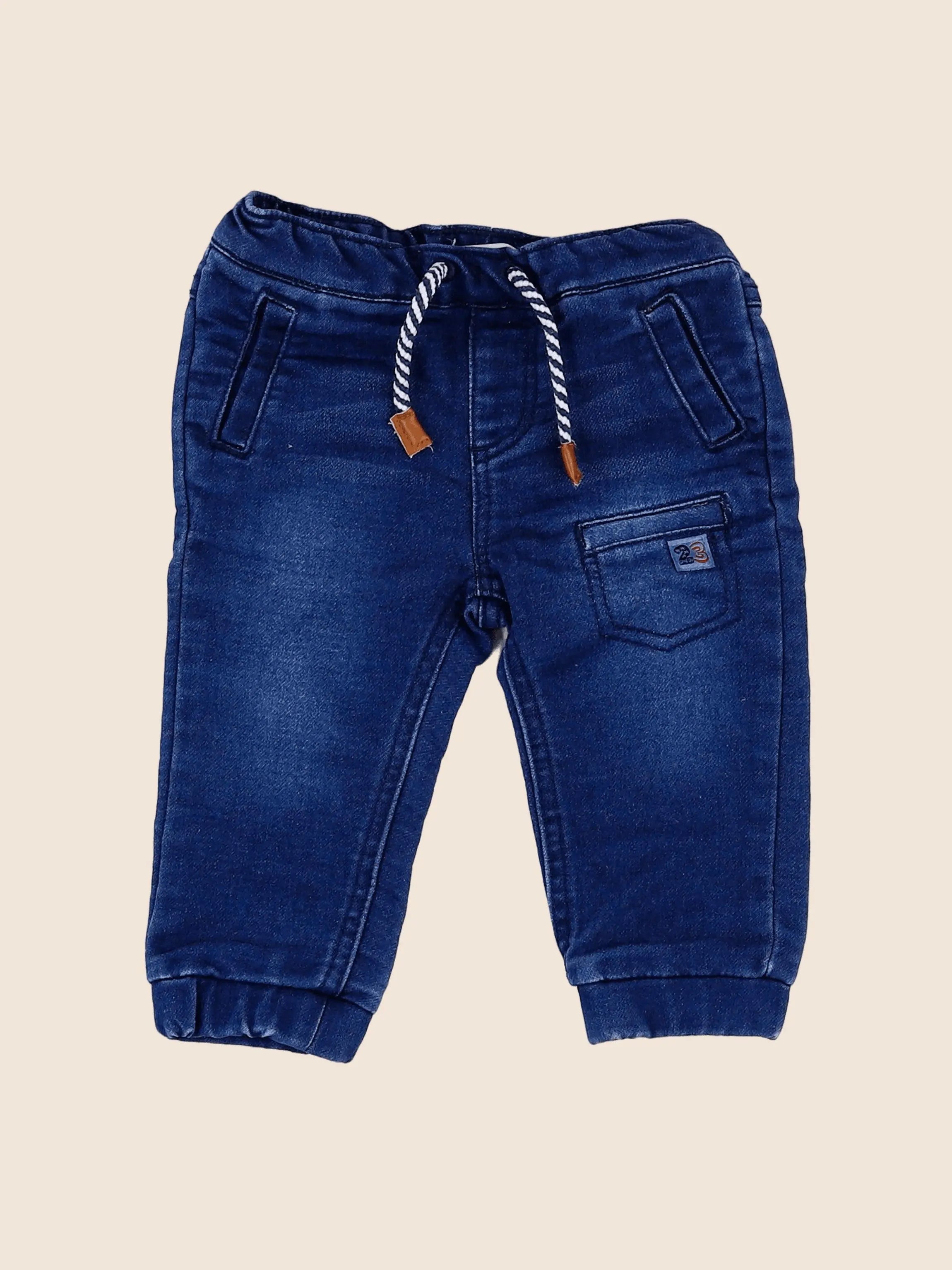Vertbaudet - jean bleu - 12 mois