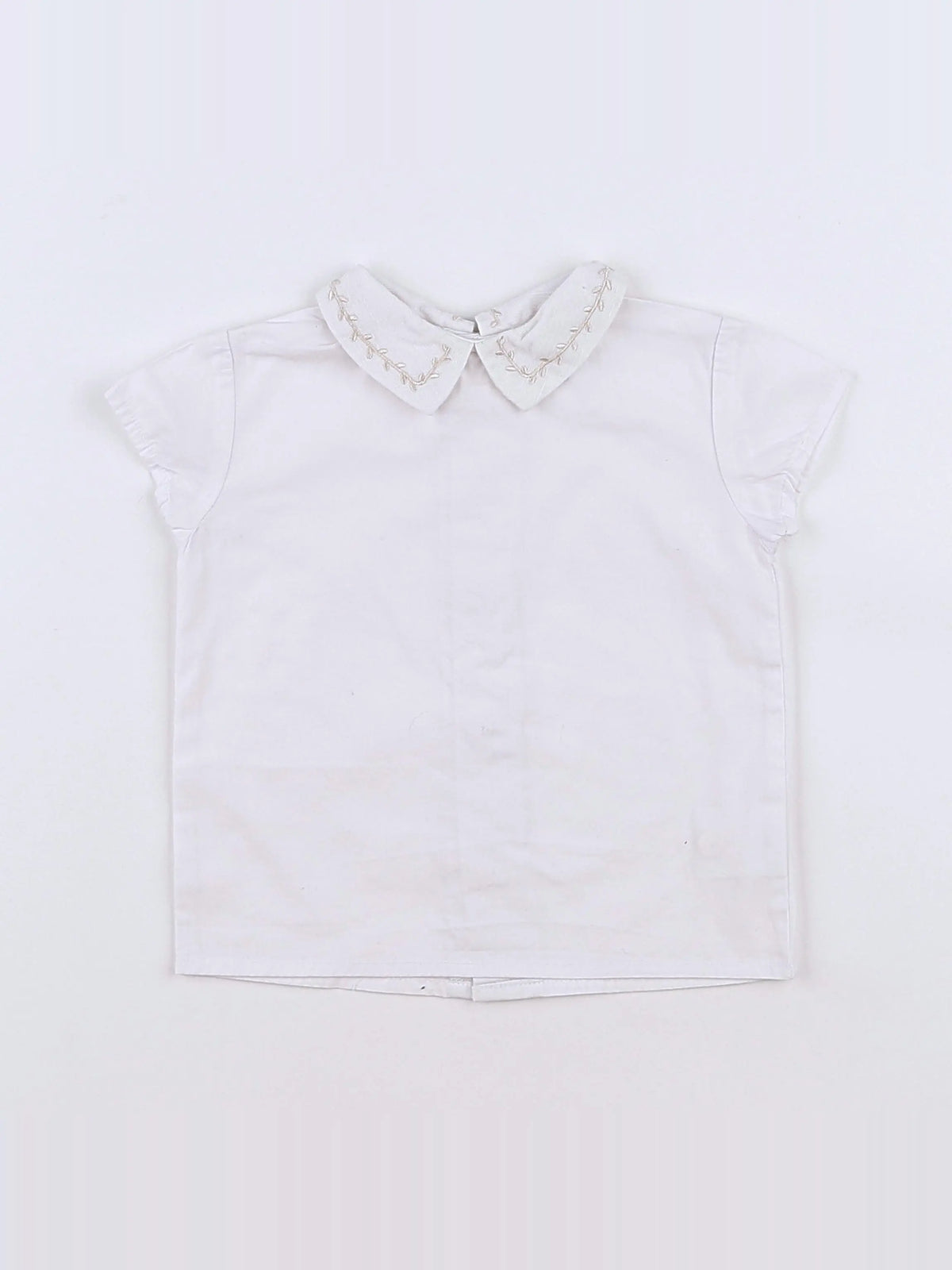Vertbaudet - blouse blanc - 3 mois