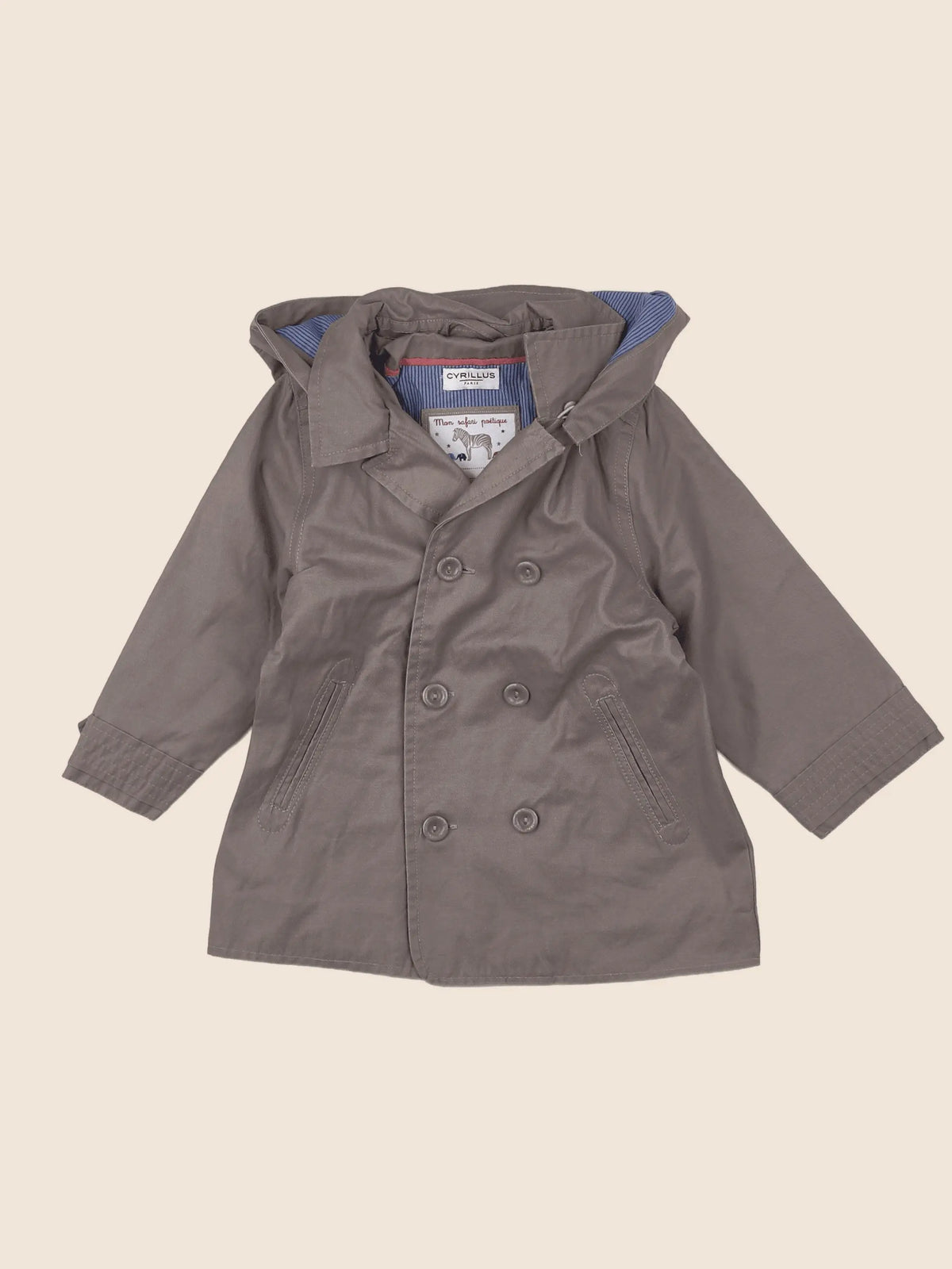 Cyrillus - trench marron - 12 mois