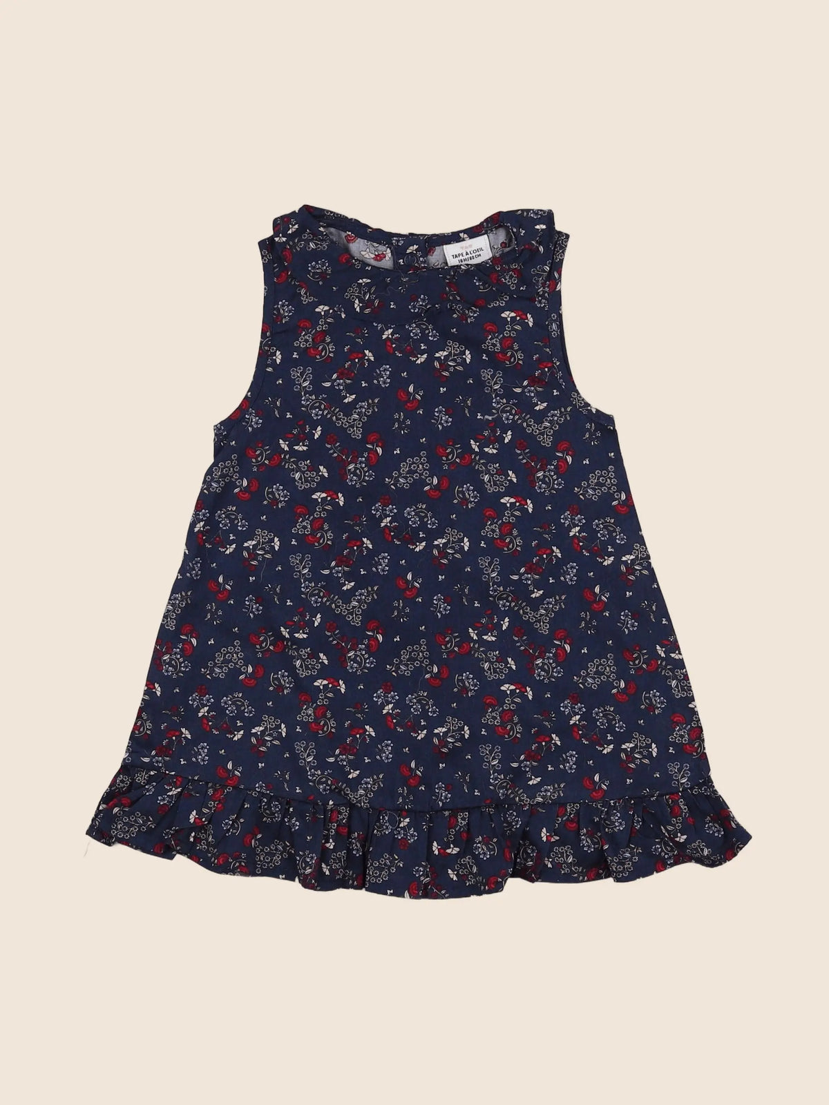 Tape à l'oeil - robe bleu, multicolore - 18 mois