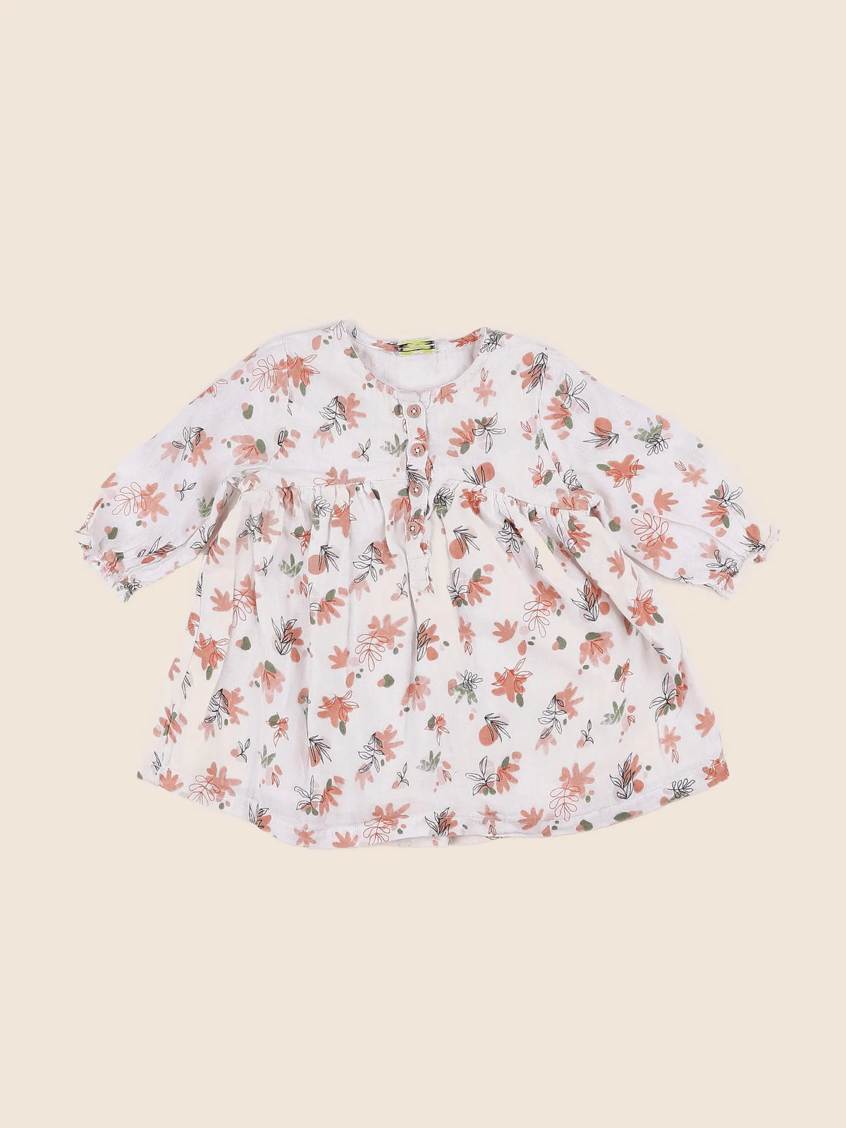 Tape à l'oeil - robe multicolore - 12 mois