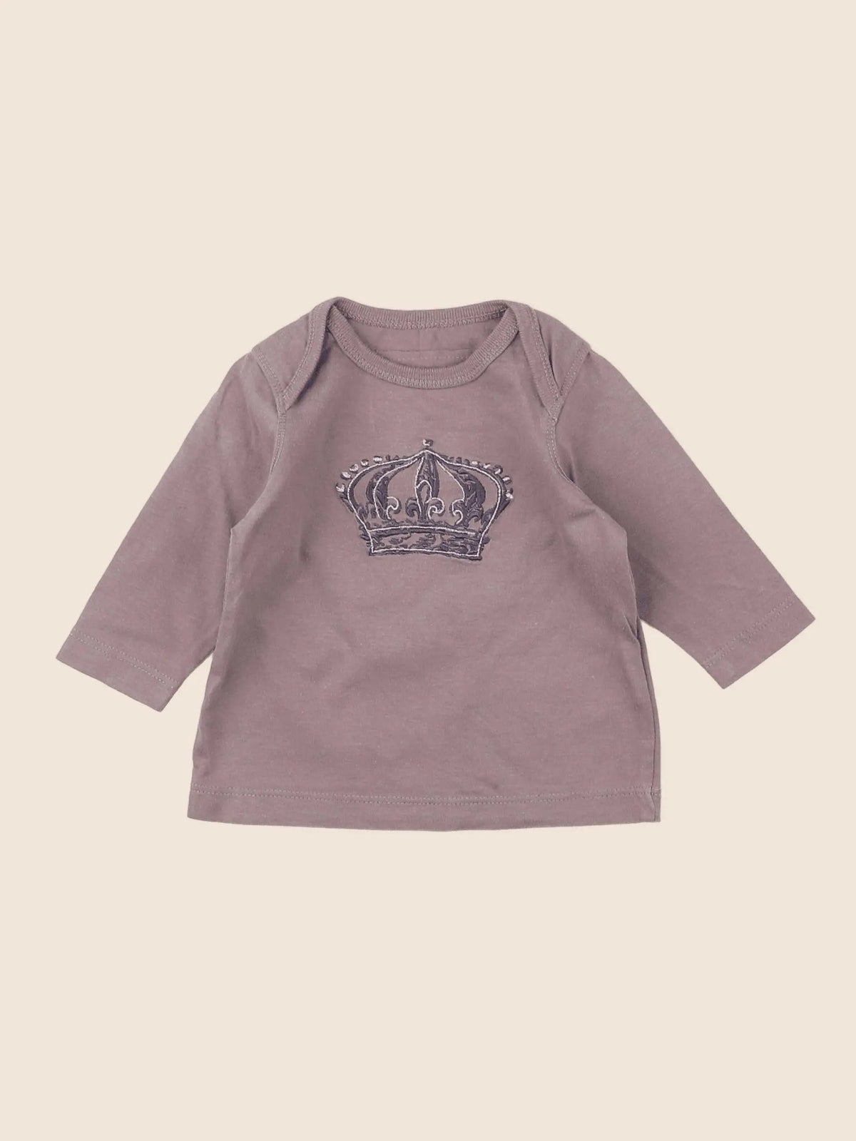 Vertbaudet - tee-shirt marron - 3 mois