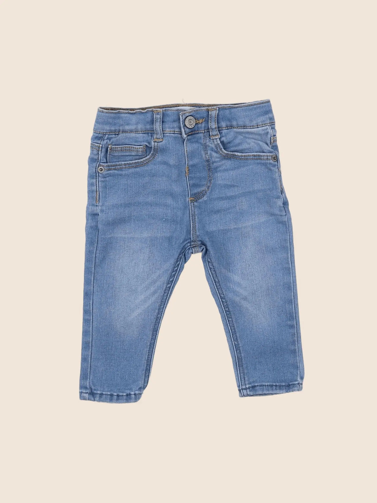 Zara - jean bleu - 6/9 mois