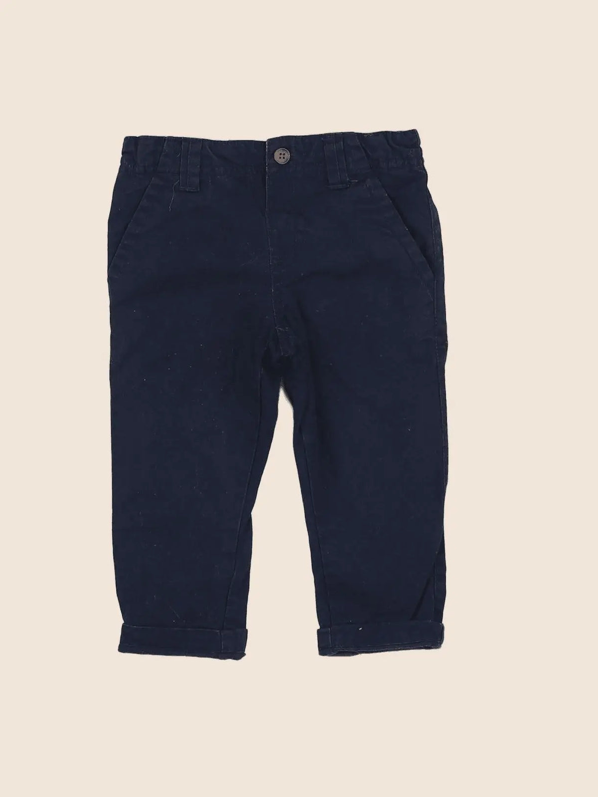 Boutchou - pantalon bleu - 12 mois