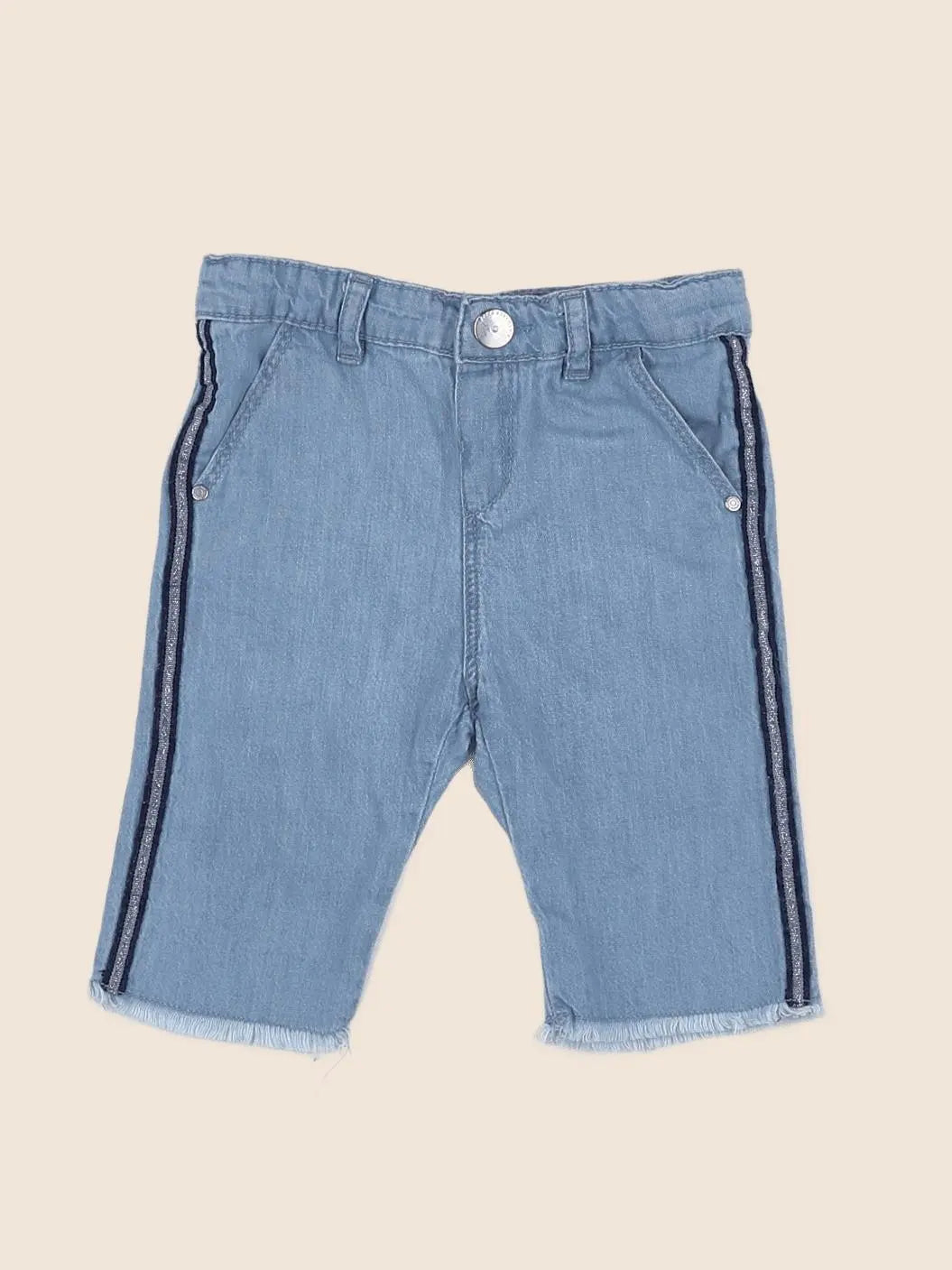 Zara - pantalon bleu - 6/9 mois
