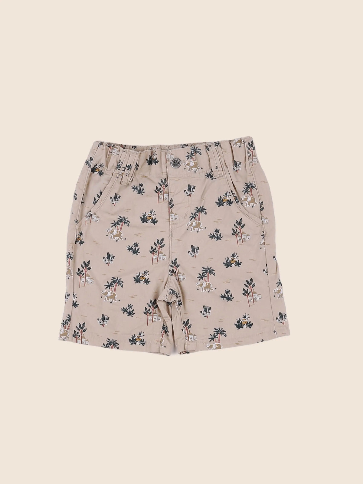 Vertbaudet - short marron - 3 mois