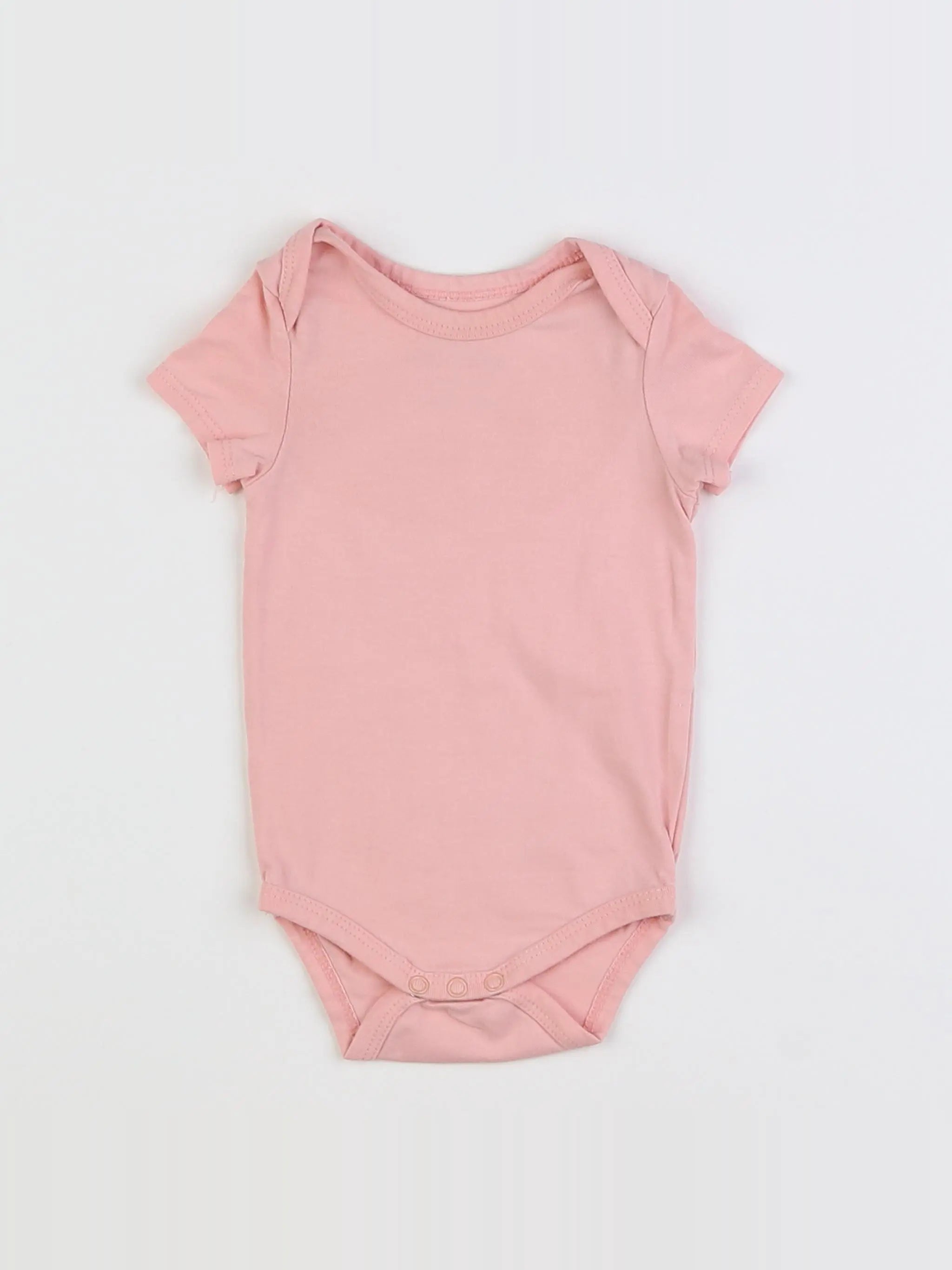 Tape à l'oeil - body rose - 3 mois