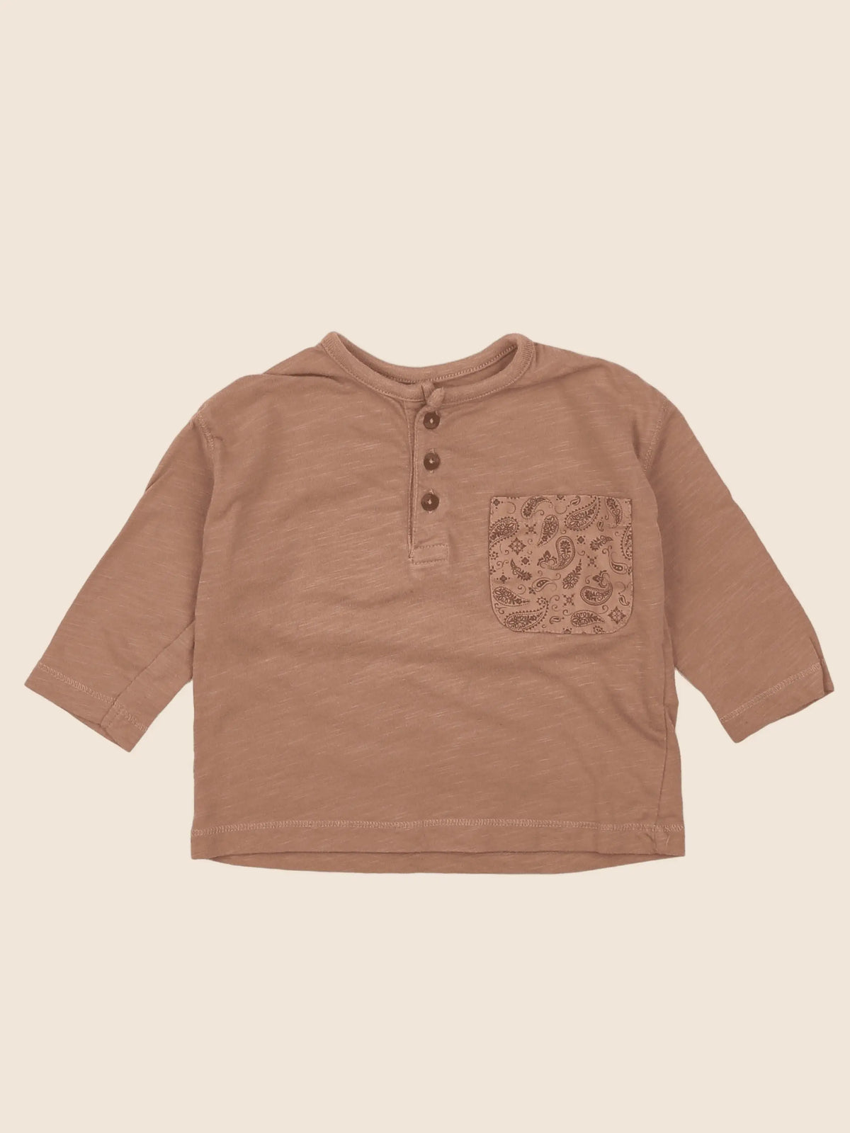 Vertbaudet - tee-shirt rose - 9 mois