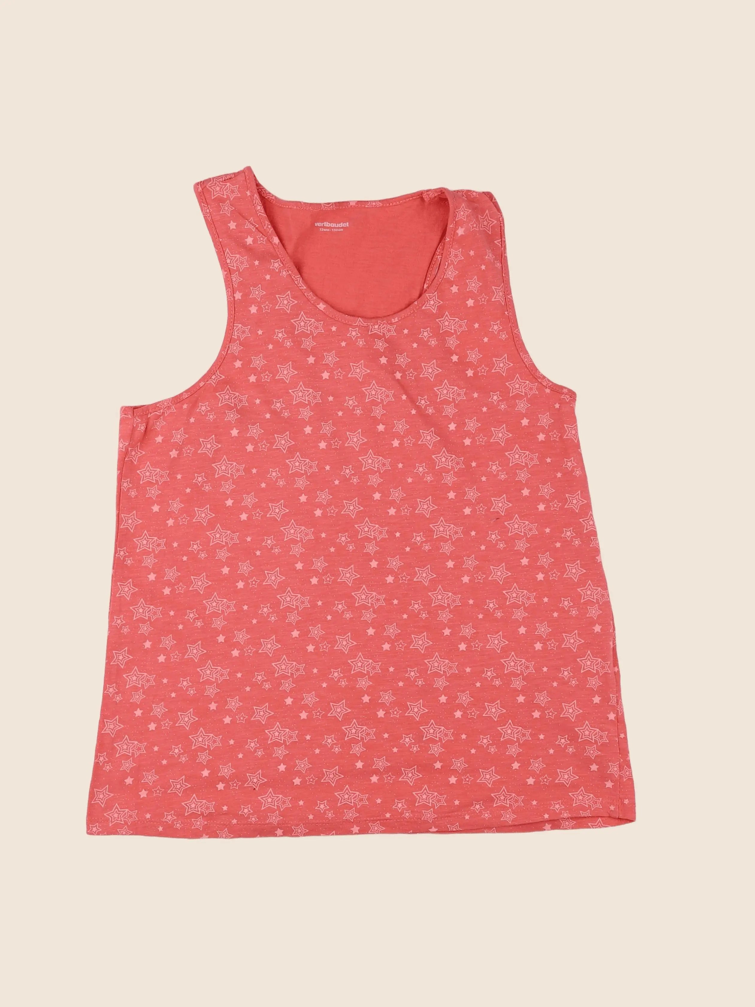 Vertbaudet - débardeur rose - 12 ans