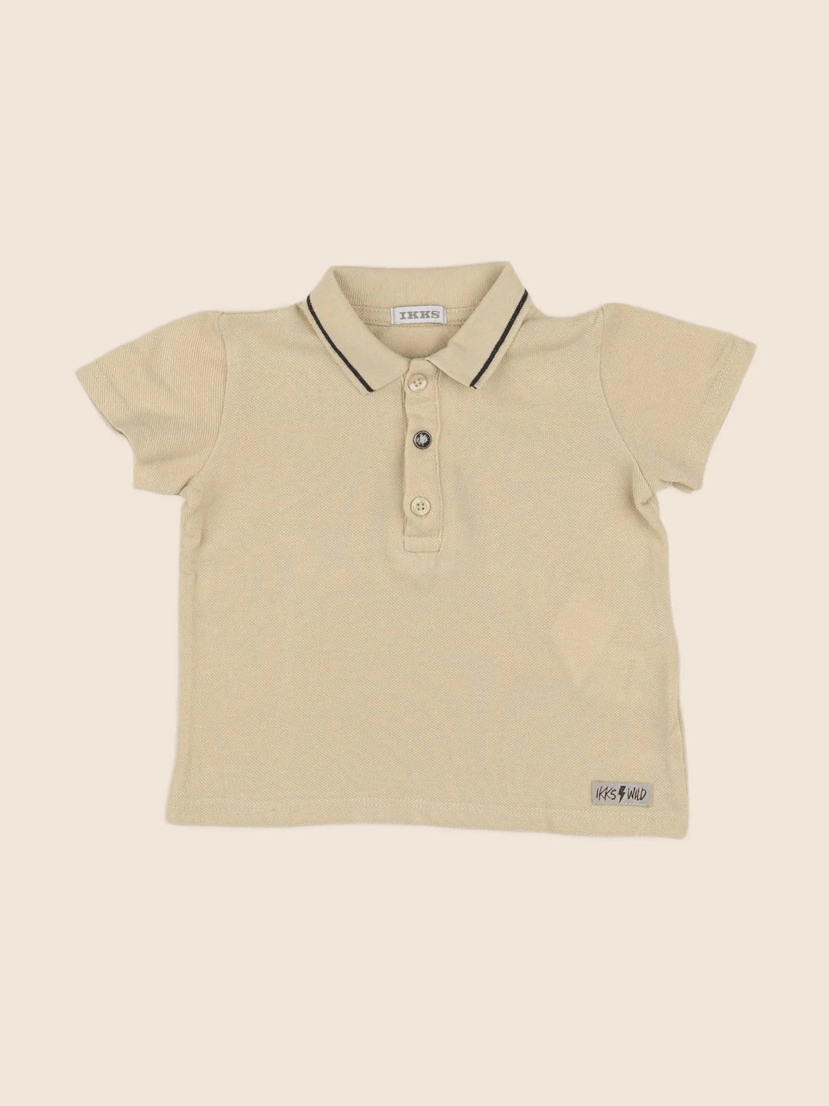 IKKS - polo jaune - 6 mois