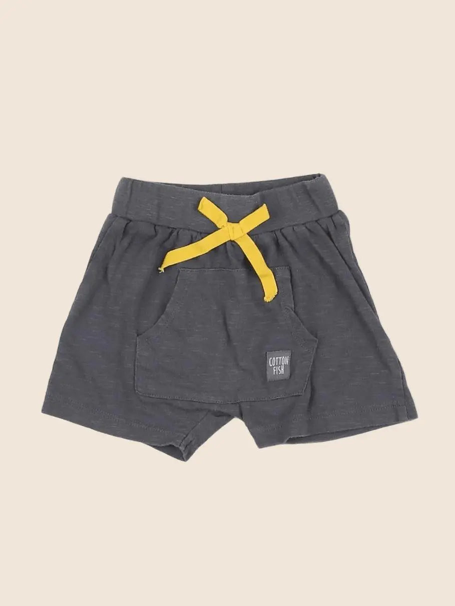Cotton Fish - short gris - 3 mois